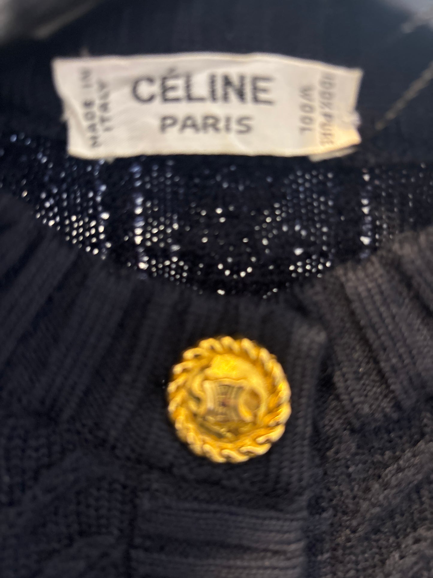 Celine Wool Cardigan