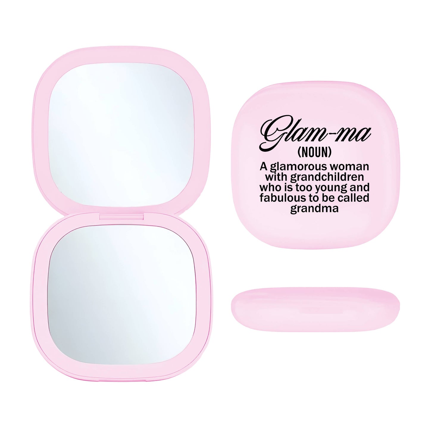 Glamma LED Compact Mirror