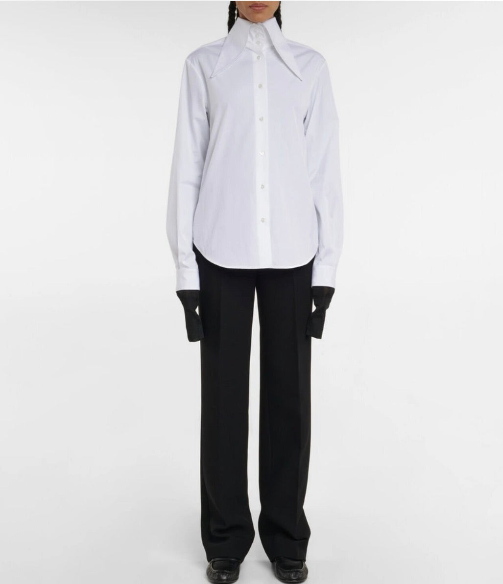 The Row Armelle Cotton Poplin Shirt