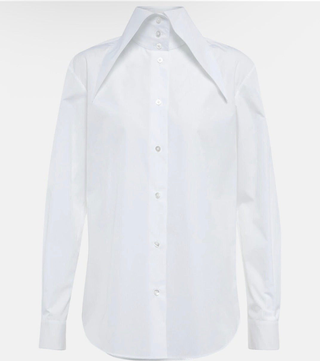 The Row Armelle Cotton Poplin Shirt