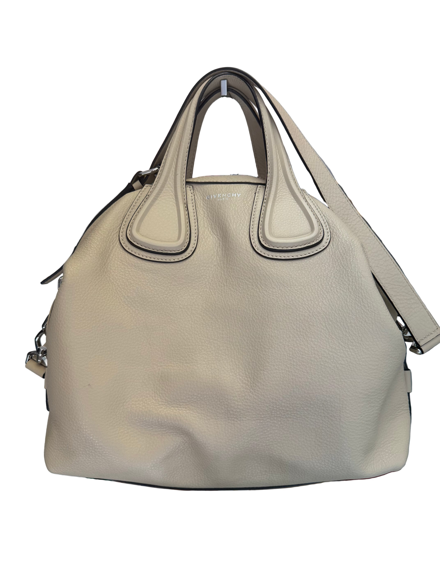 Givenchy Nightingdale Pebbled Leather Handbag