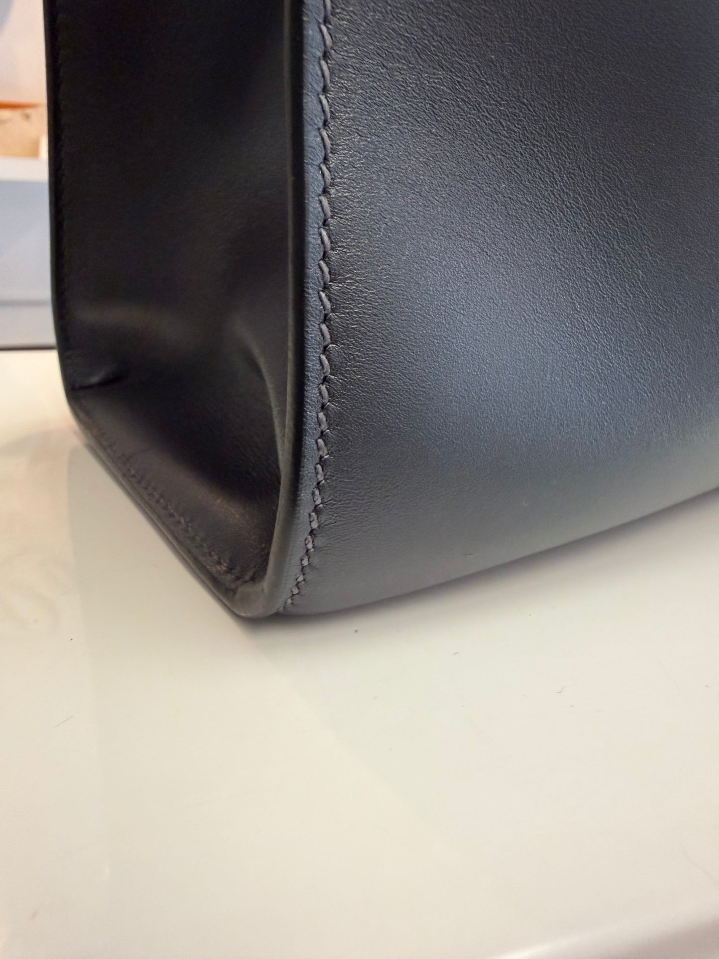 Porsche Design Leather Top Handle Bag