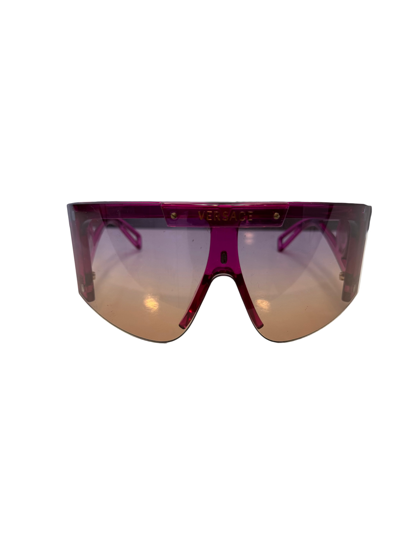 Versace Shield Tinted Sunglasses