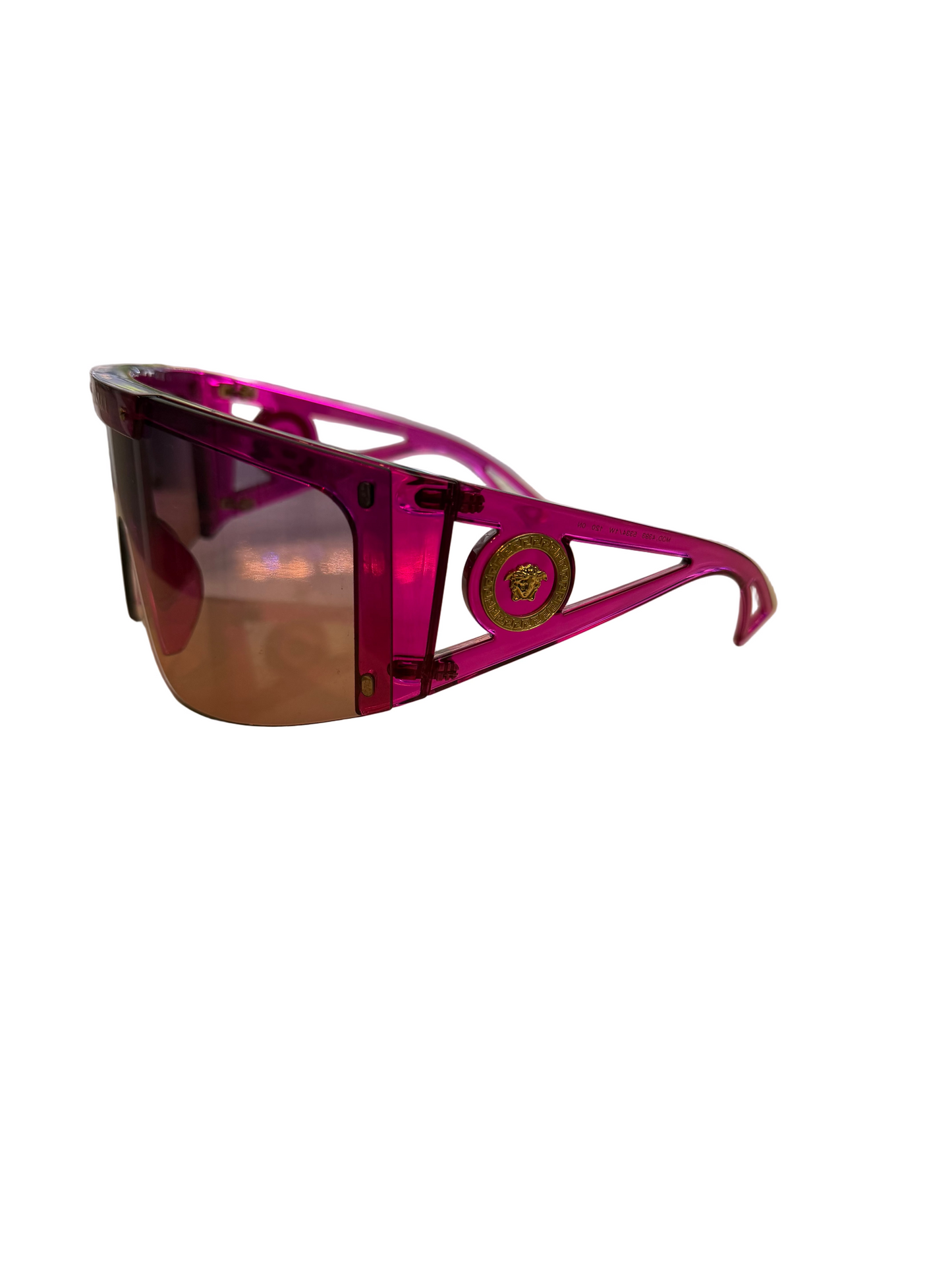 Versace Shield Tinted Sunglasses