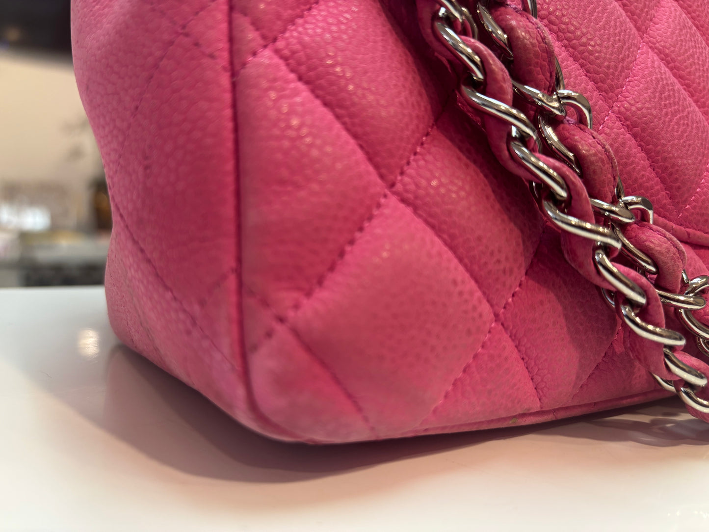 Chanel Caviar Classic Jumbo Handbag