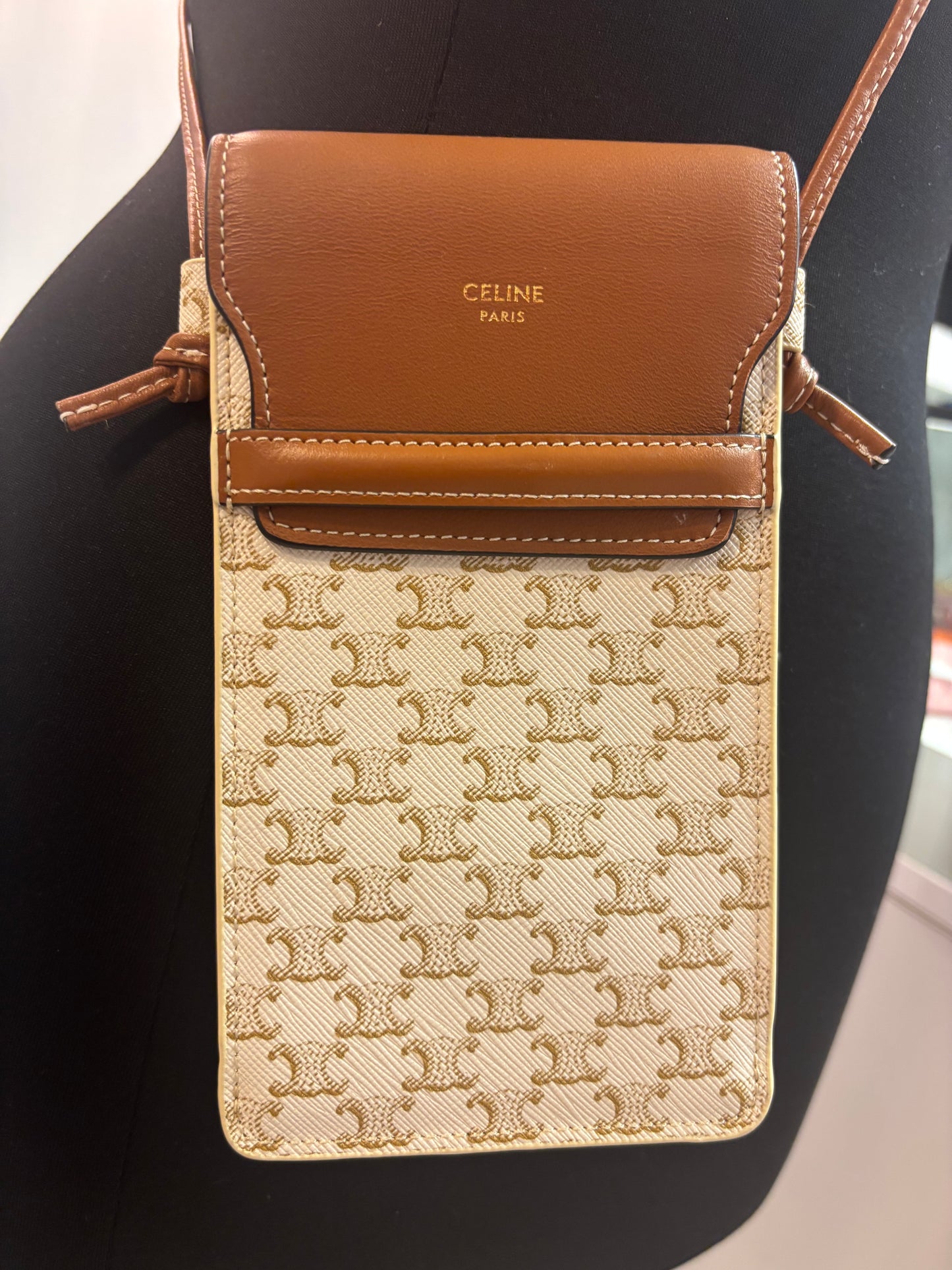 Celine Triomphe Crossbody Phone Bag