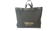 Tom Ford Calf Leather Logo Tote