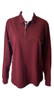 Burberry Long Sleeve Polo