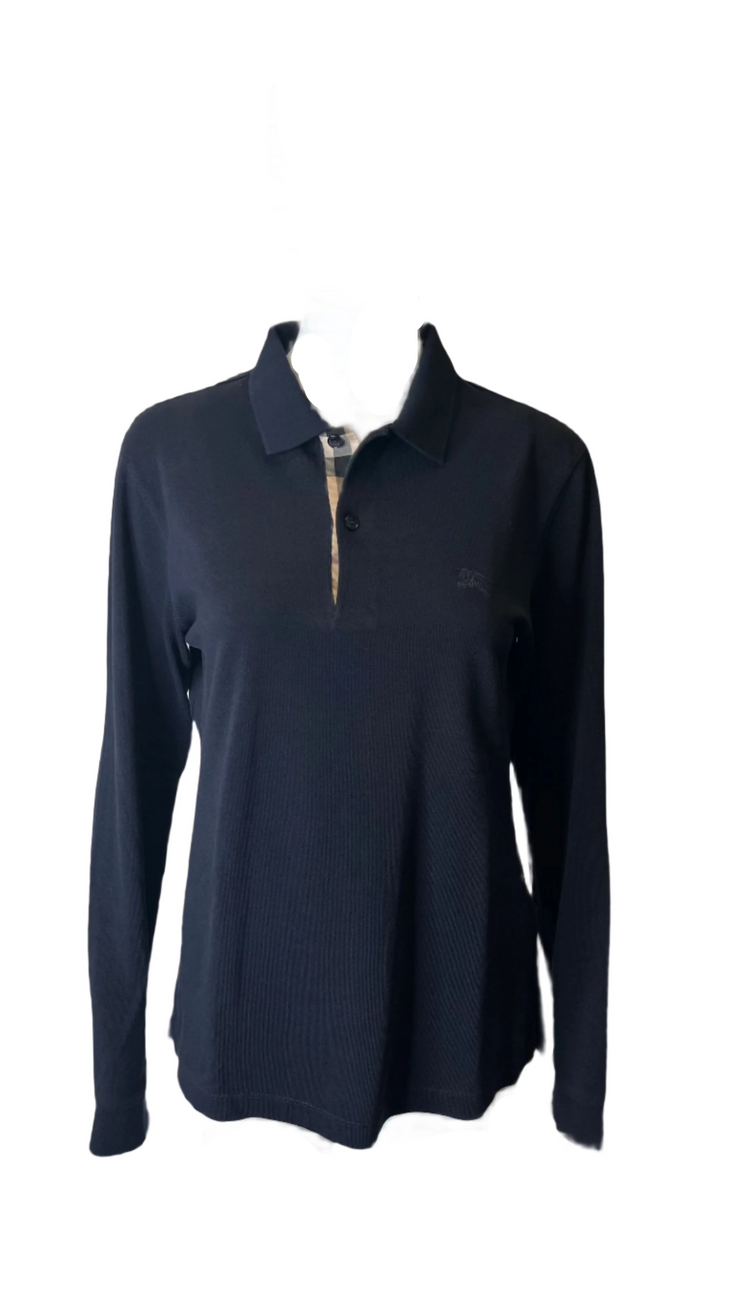 Burberry Long Sleeve Polo