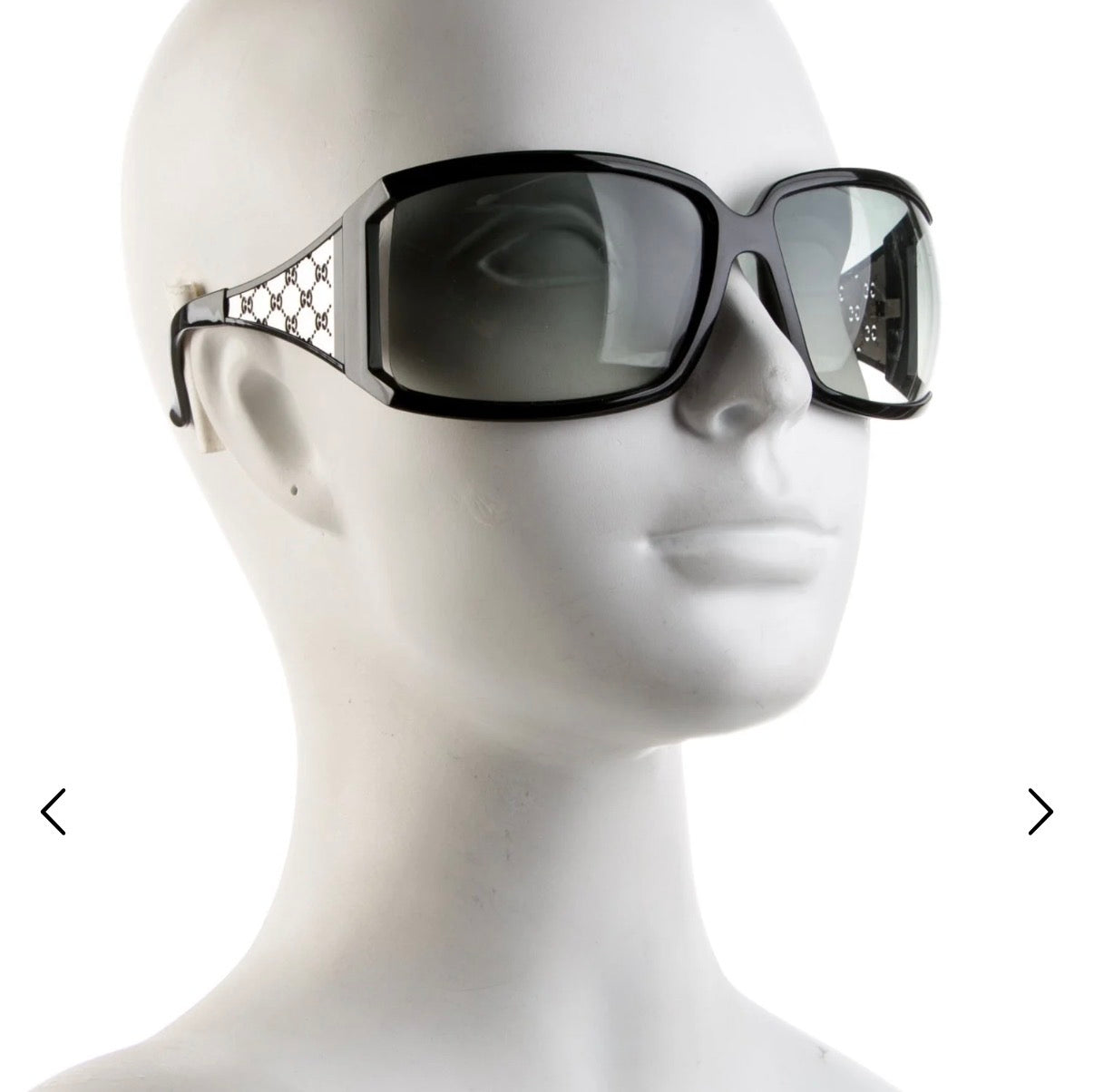 Gucci Vintage Shield Sunglasses