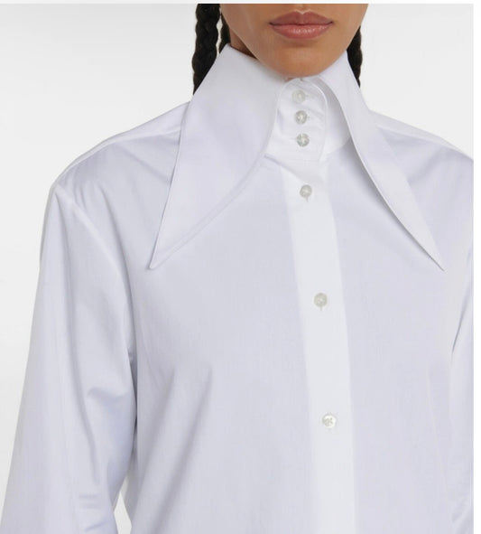 The Row Armelle Cotton Poplin Shirt