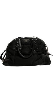 Prada Tessuto Nylon Quilted Shoulder Bag