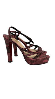 Christian Louboutin Miss Dina 120 Python Platform