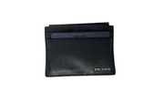 Prada Micrograin Leather Card Case