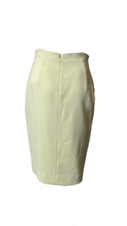 Mugler Front Slit Pencil Skirt