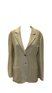 Chanel Straw Silk Blazer