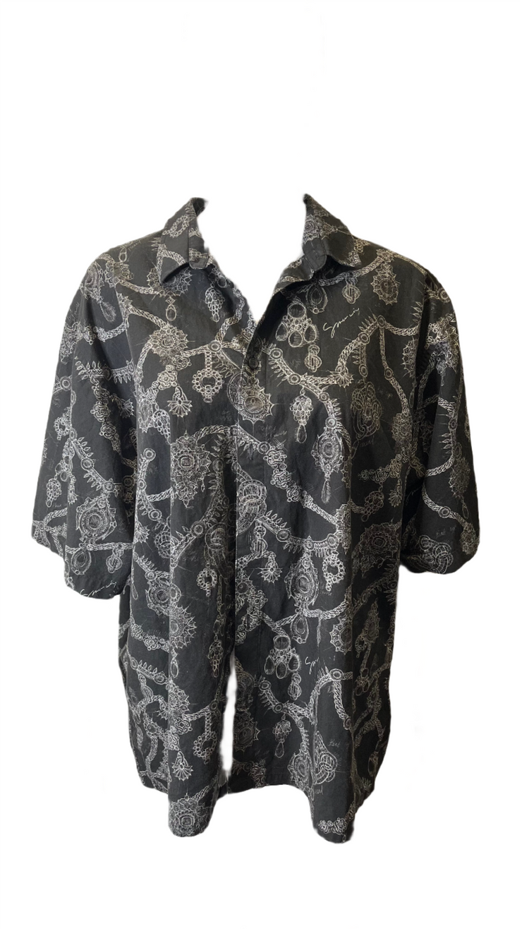 Givenchy Patterned Short Sleeve Shirt