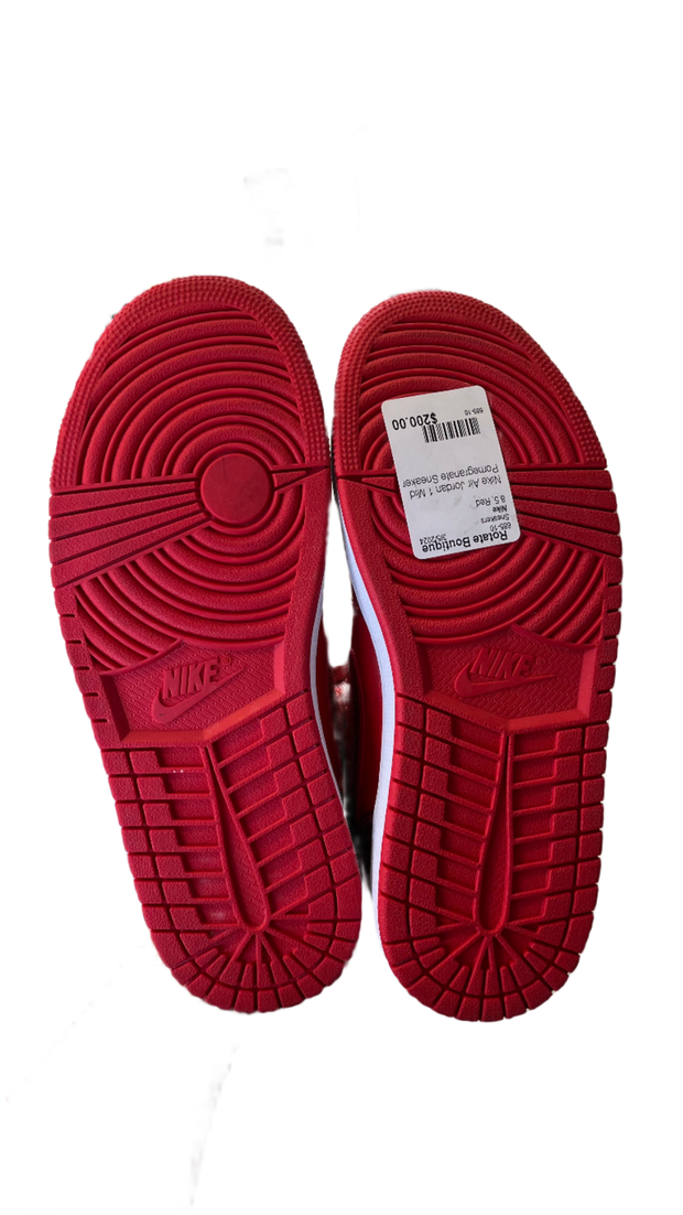 Nike Air Jordan 1 Mid Pomegranate Sneaker