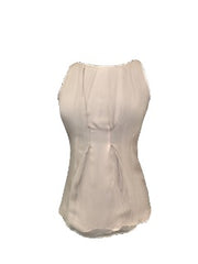 Brunello Cucinelli Sleeveless Silk Blouse