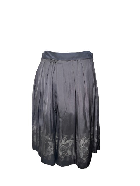 Haniiy Pleat Embellished Bottom Skirt