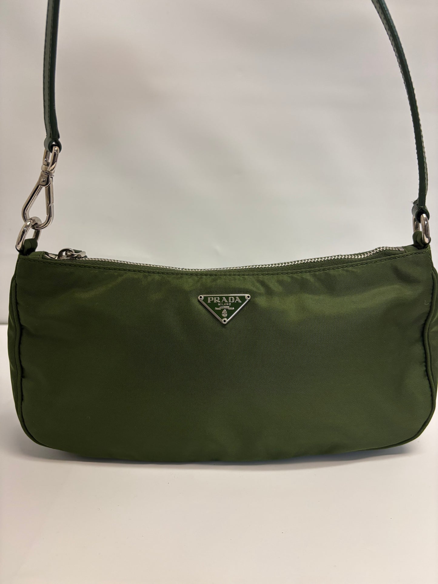 Prada Nylon Pouch Handbag