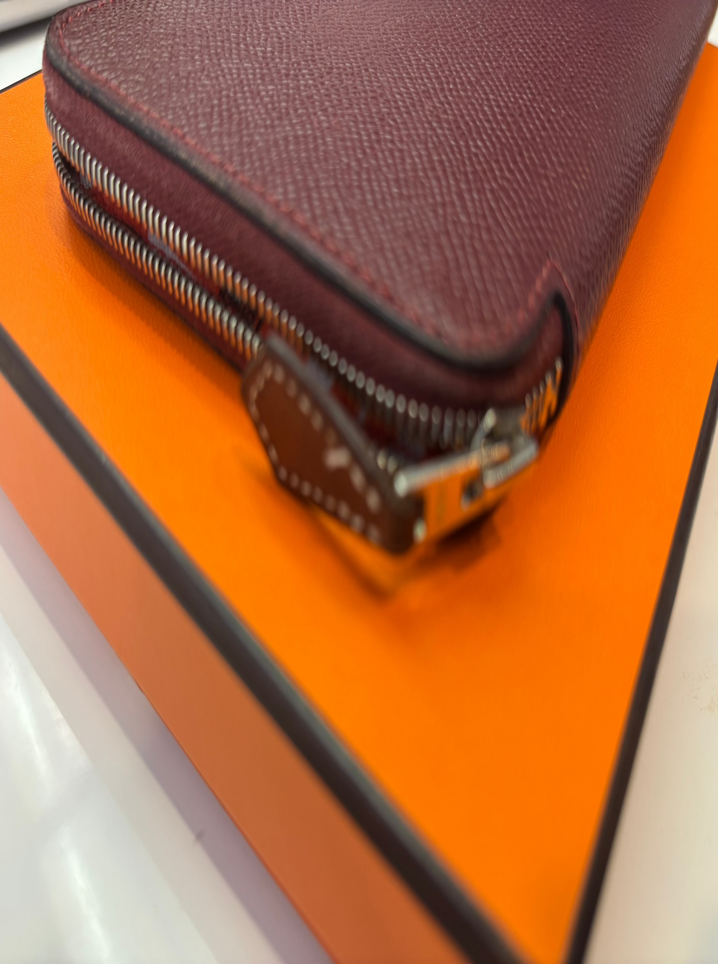 Hermes Azap Silk'N Long Zipper Wallet