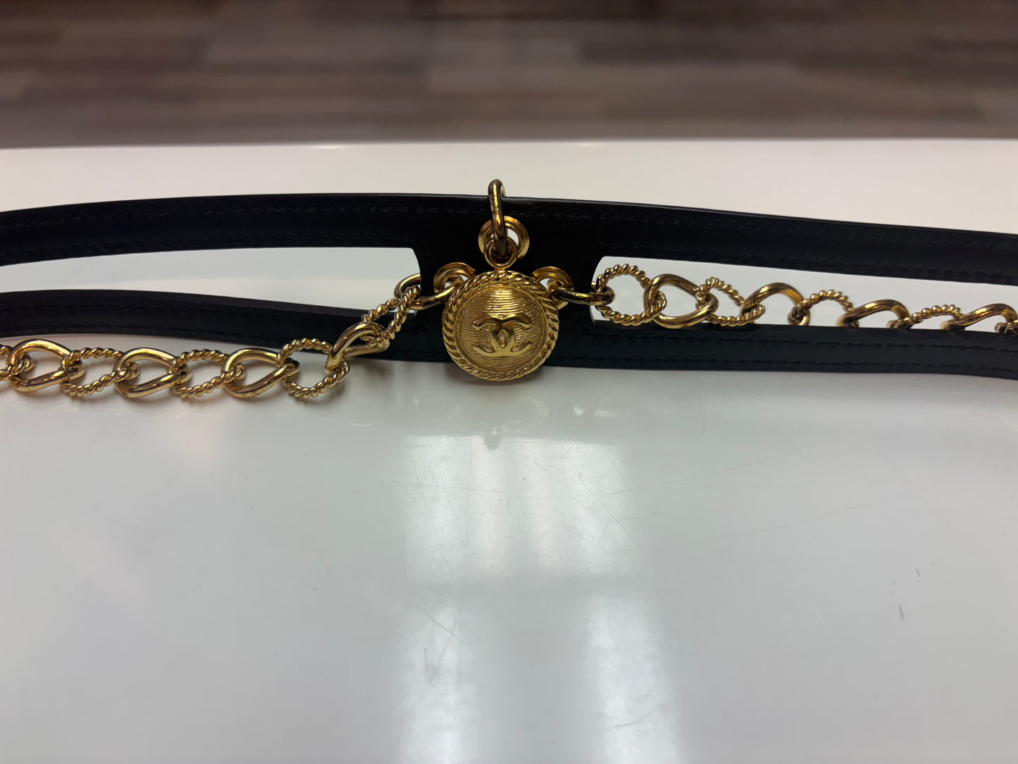 Chanel 2018 Leather Waist Belt