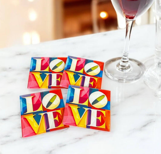 LOVE Coaster Set   