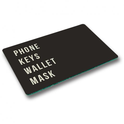 Trinket Tray/ Wall Art - Phone Keys