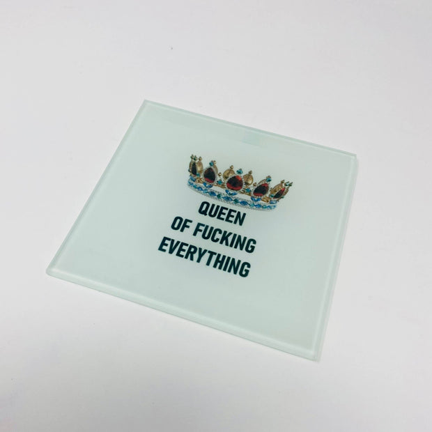 Queen Of Fucking Everything Coaster Set