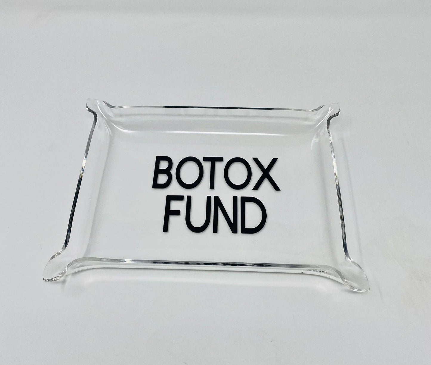 Botox Fund Acrylic Lucite Tray